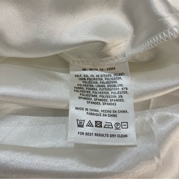 Anthropologie Leifsdottir Skirt, Shadow Stripe, Midi, White, Women’s (US 6) - Picture 10 of 11